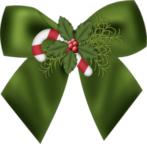 a pretty christmas ribbon